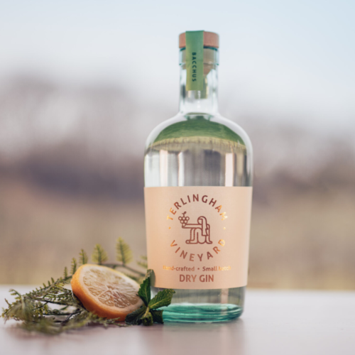 Bacchus Dry Gin limited edition bottle, Wild Glass